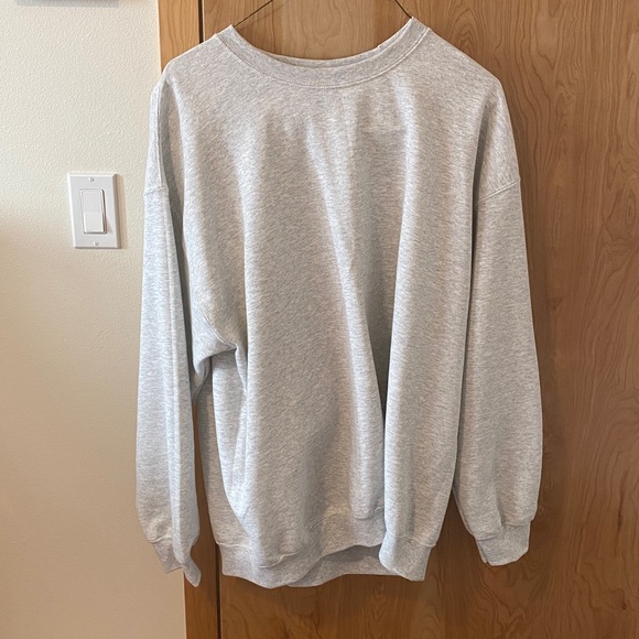 SEATTLE KING COUNTY JAIL SWEATER Gray Crewneck Sweatshirt
